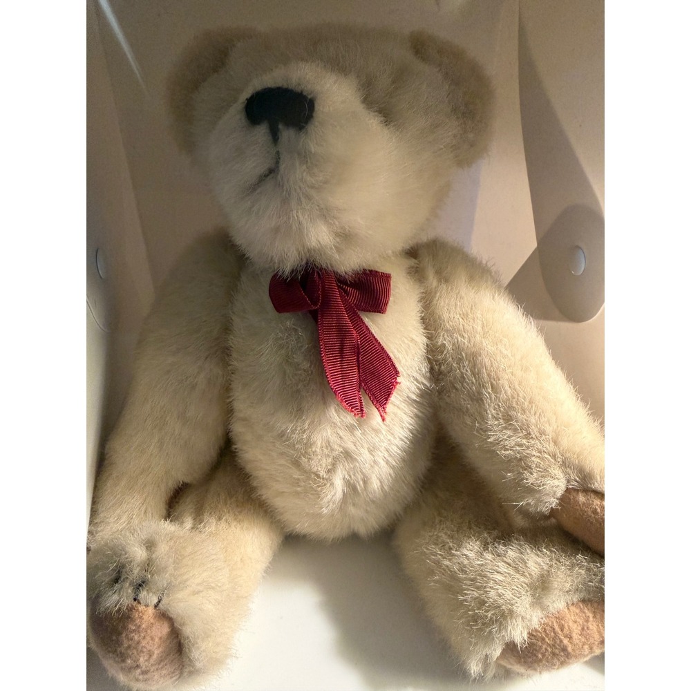 Boyds Bears Archive Collection Melbourne 1990 Cream Jointed Plush Teddy Bear